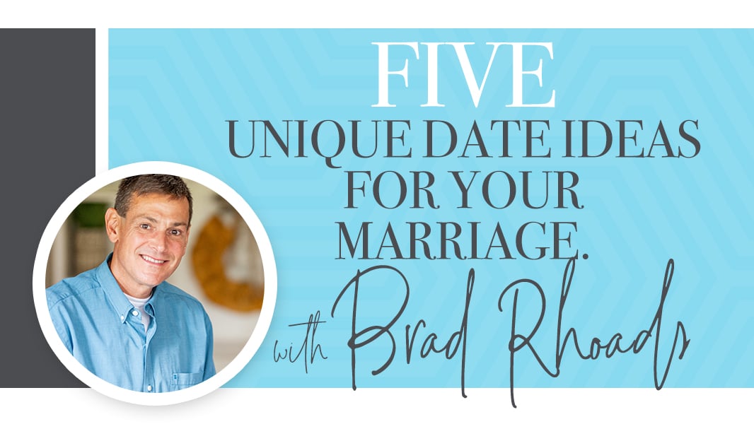 Five unique date ideas for your marriage